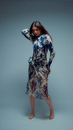 Women's Charlotte Printed Cover Up