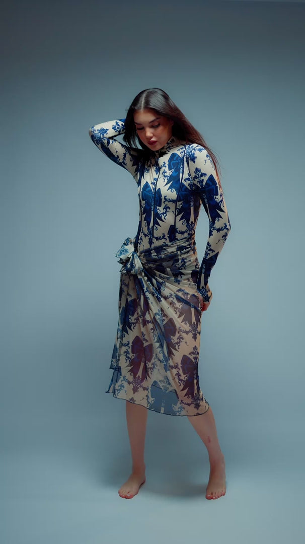 Women's Charlotte Printed Cover Up