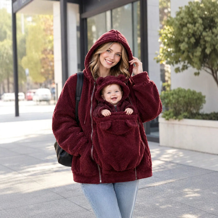 SITRA Women's Casual Plush Zipper Hoodie