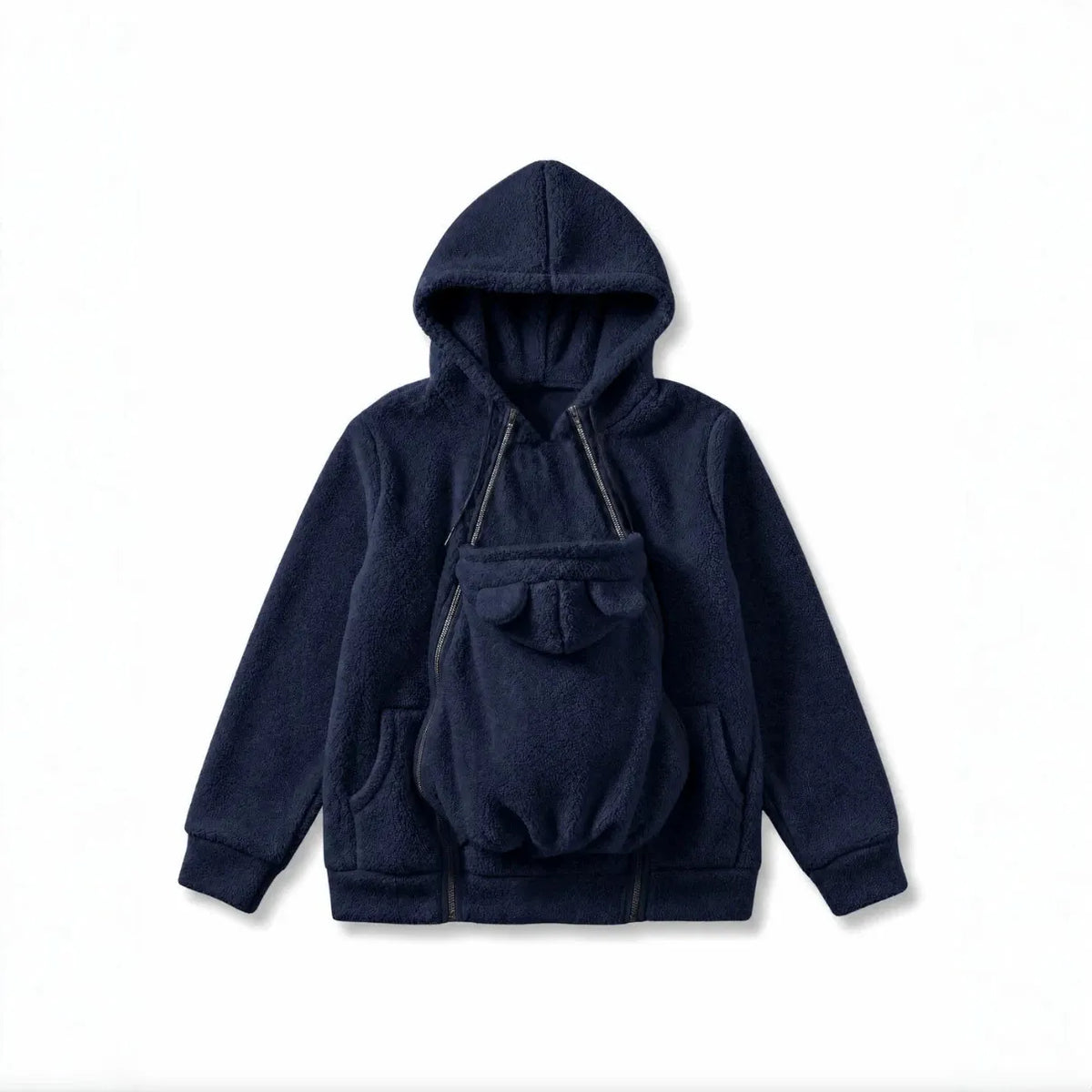 SITRA Women's Casual Plush Zipper Hoodie