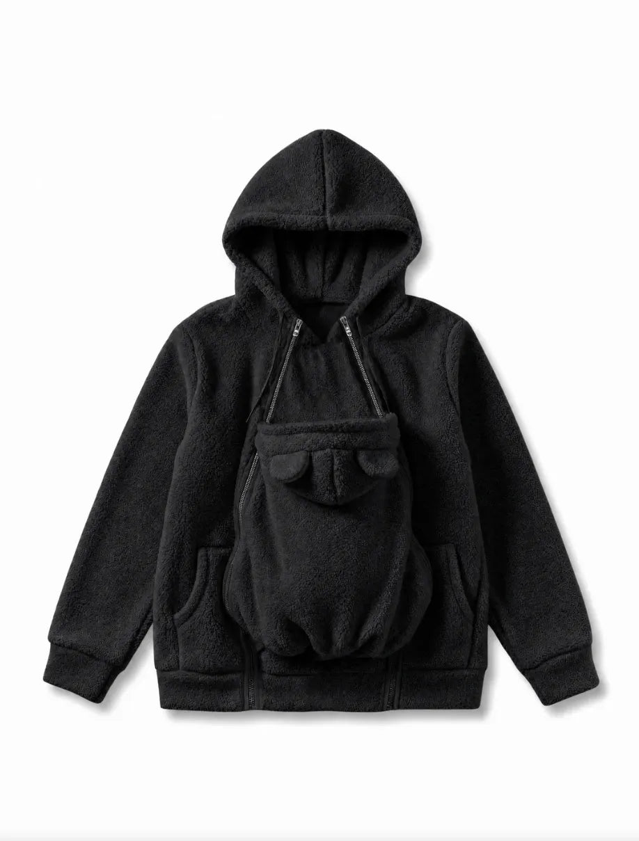 SITRA Women's Casual Plush Zipper Hoodie