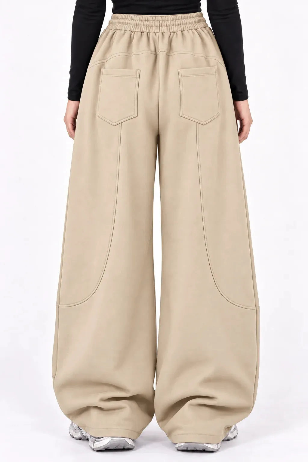 SITRA Women's Casual Retro Oversize Pants