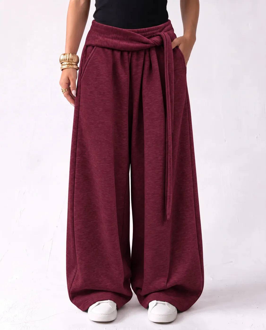SITRA Women's Casual Retro Oversize Pants