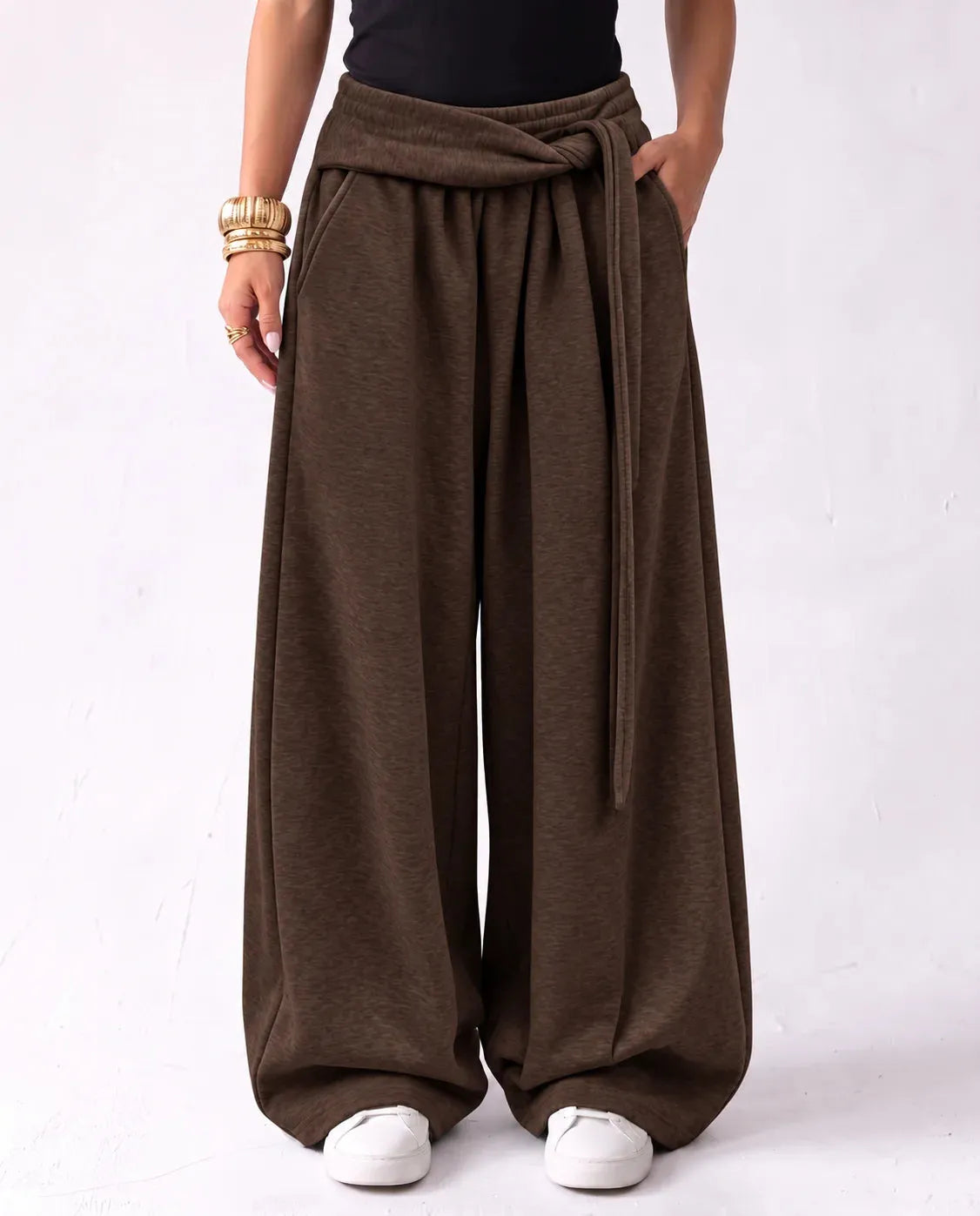 SITRA Women's Casual Retro Oversize Pants
