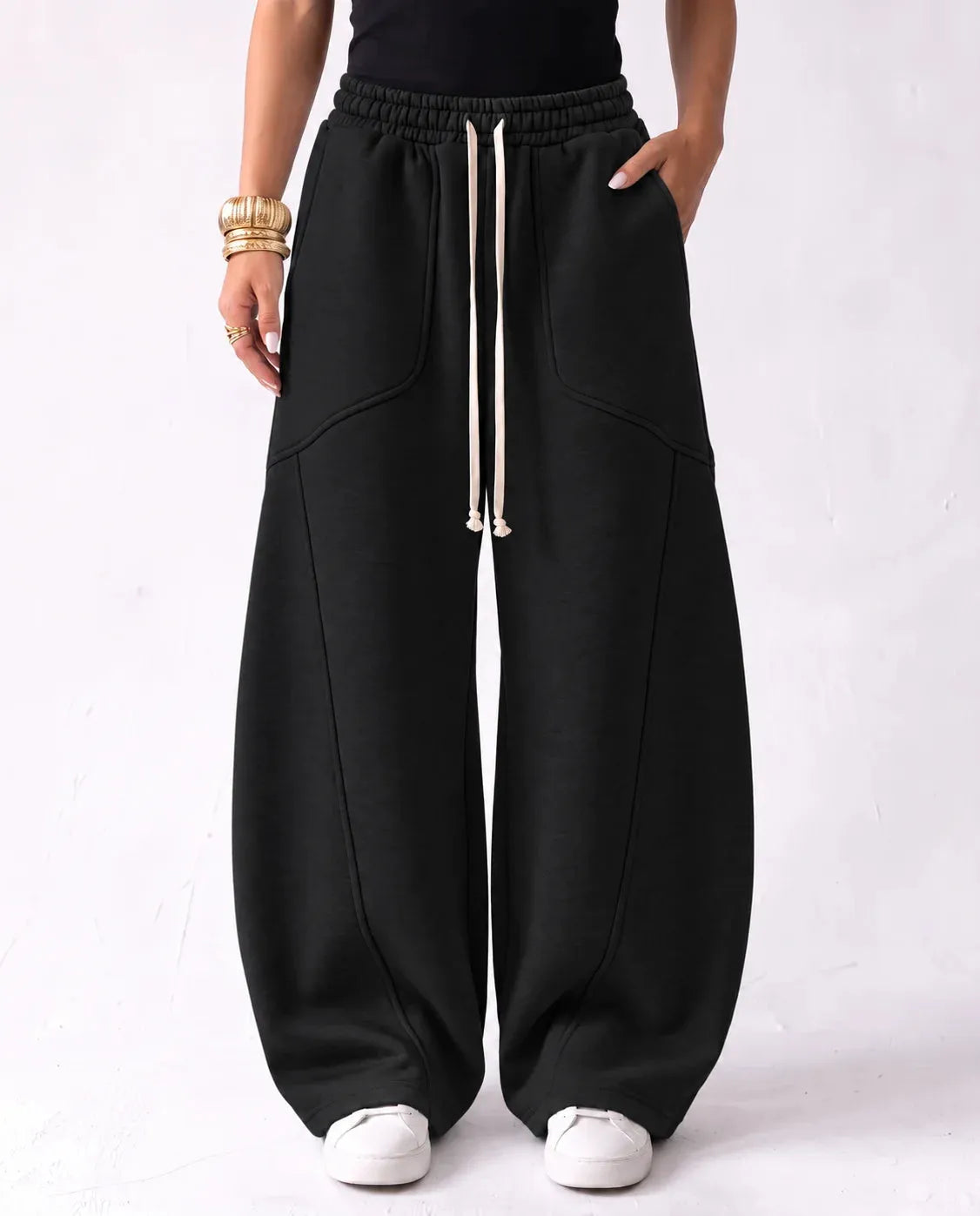 SITRA Women's Casual Retro Oversize Pants