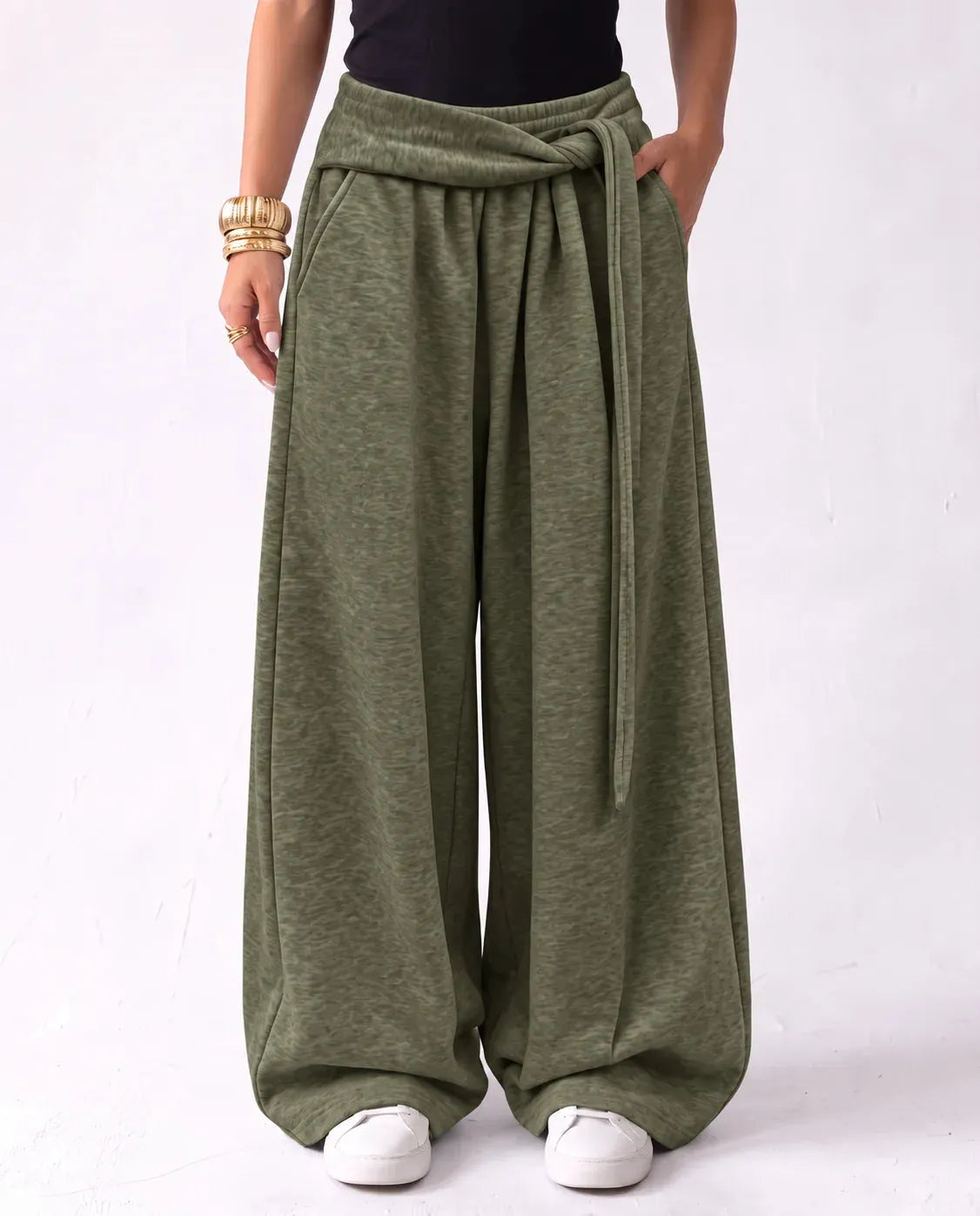 SITRA Women's Casual Retro Oversize Pants