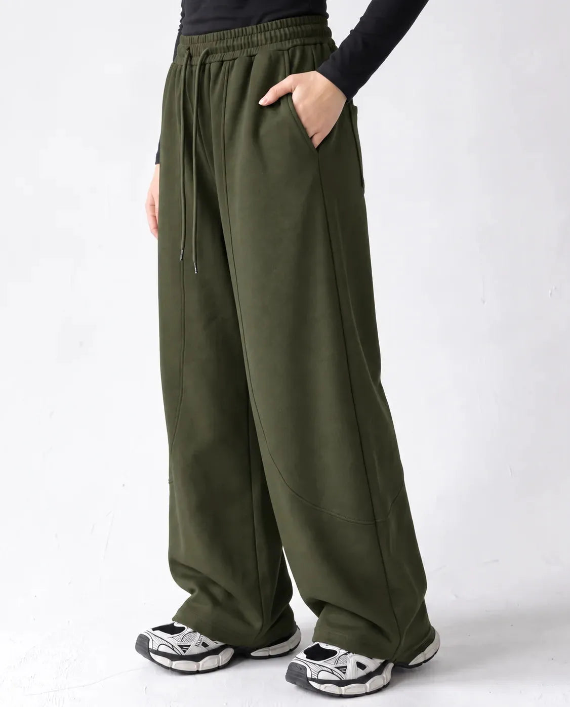 SITRA Women's Casual Retro Oversize Pants