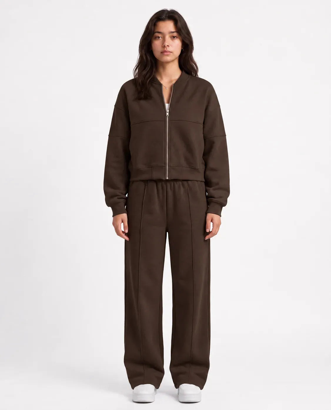 SITRA Women's Casual Soft Zip Lounge Set