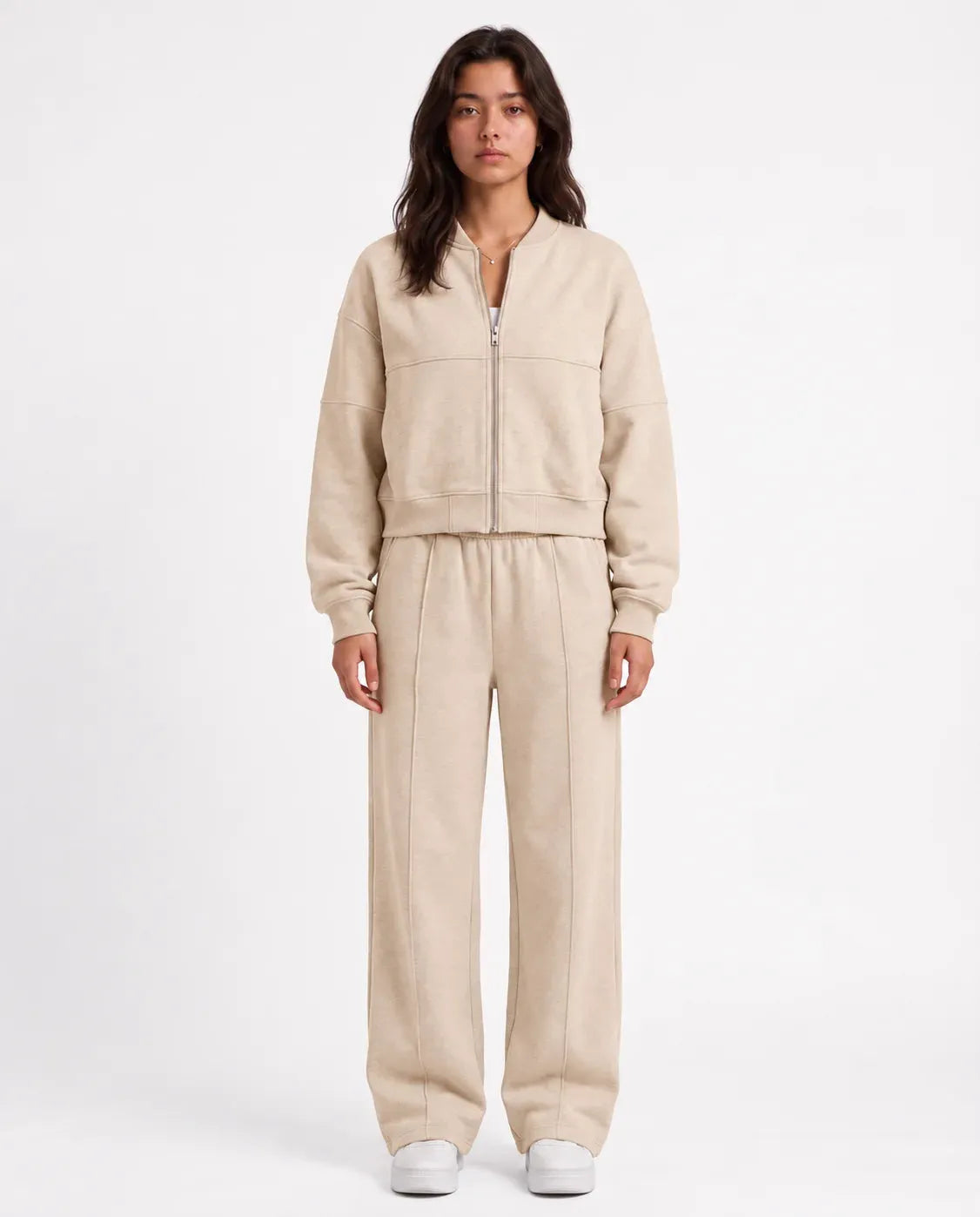 SITRA Women's Casual Soft Zip Lounge Set