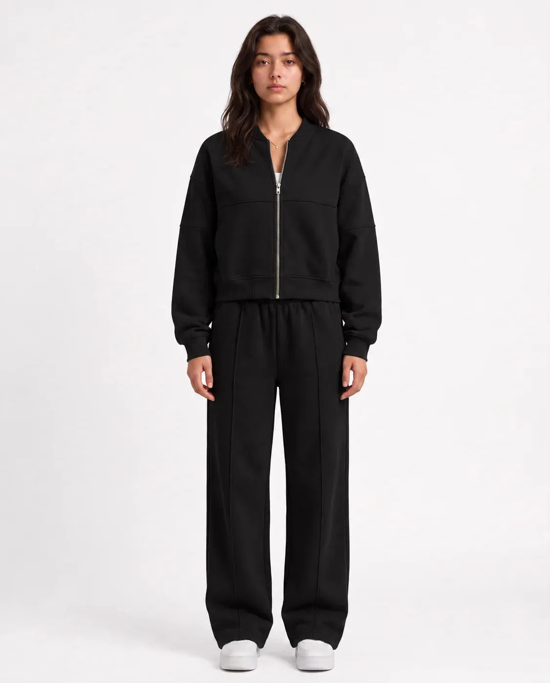 SITRA Women's Casual Soft Zip Lounge Set