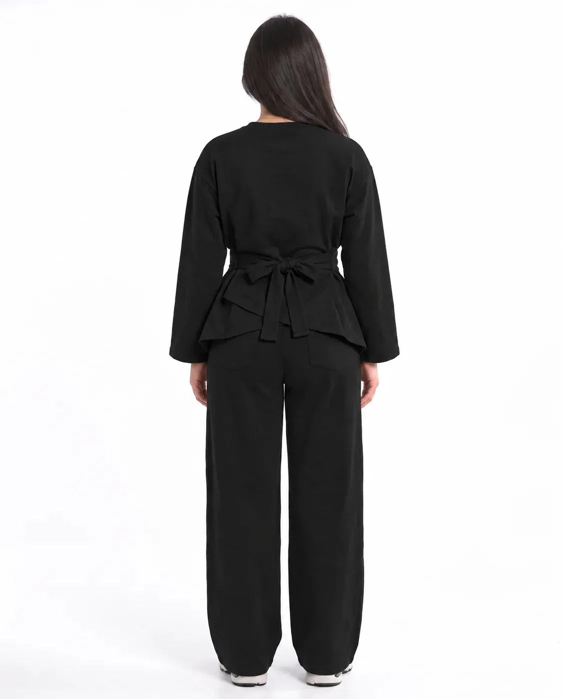 SITRA Women's Casual Wrap Detail Lounge Set