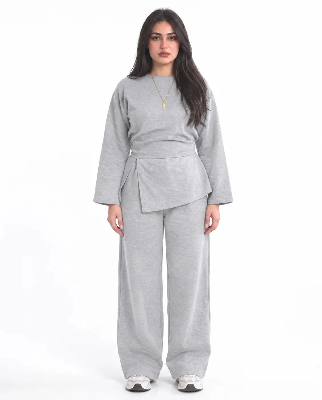 SITRA Women's Casual Wrap Detail Lounge Set
