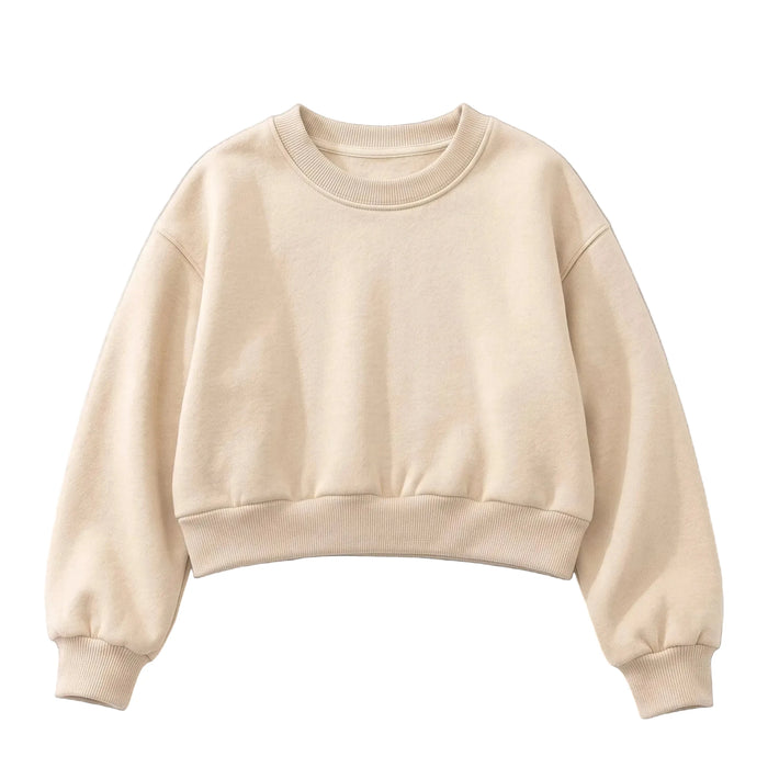 SITRA Women's Heavyweight Cropped Crewneck