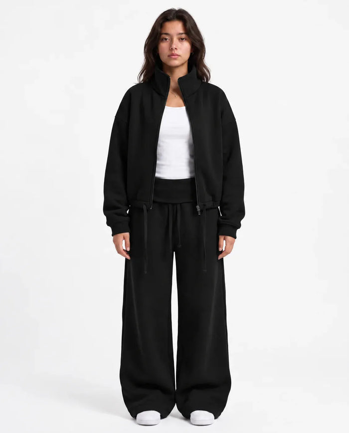 SITRA Women's High Neck Zip Lounge Set