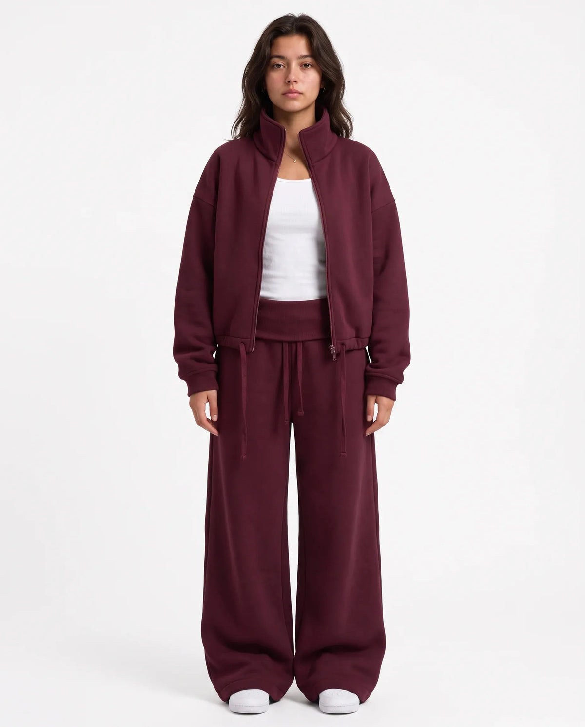 SITRA Women's High Neck Zip Lounge Set