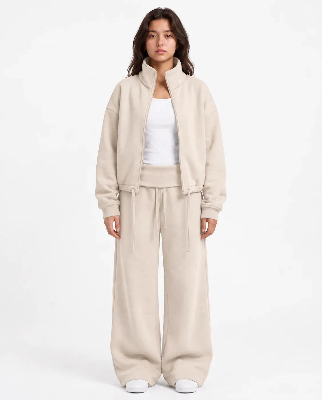 SITRA Women's High Neck Zip Lounge Set