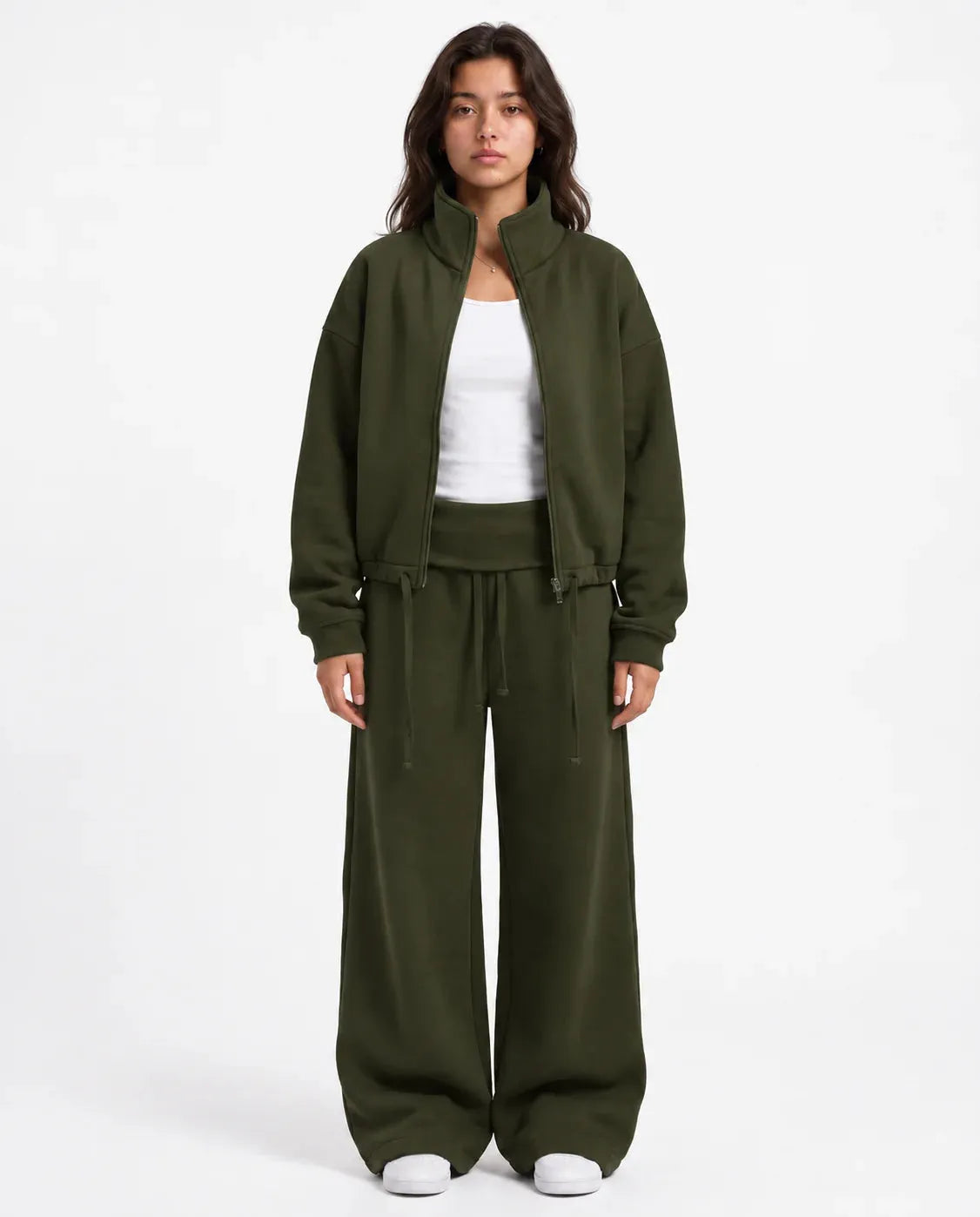 SITRA Women's High Neck Zip Lounge Set