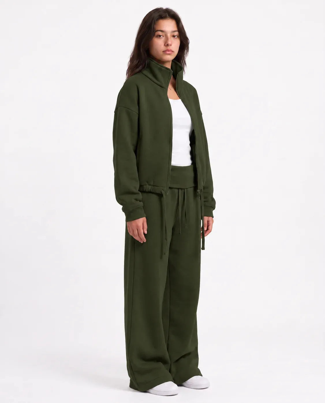 SITRA Women's High Neck Zip Lounge Set