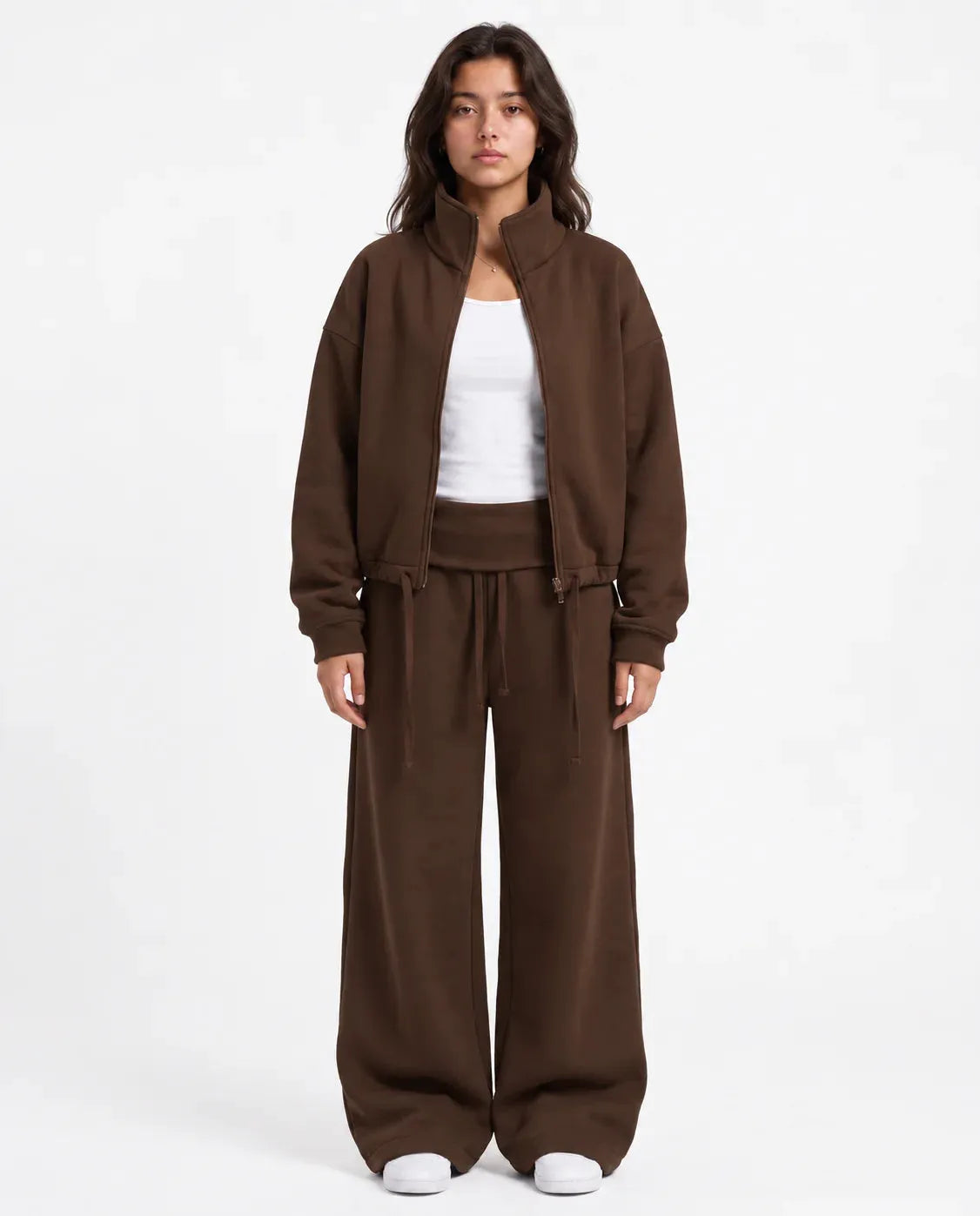 SITRA Women's High Neck Zip Lounge Set
