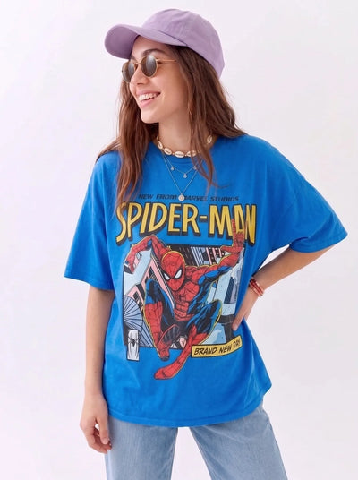 Spider Man Unisex Oversize T-Shirt