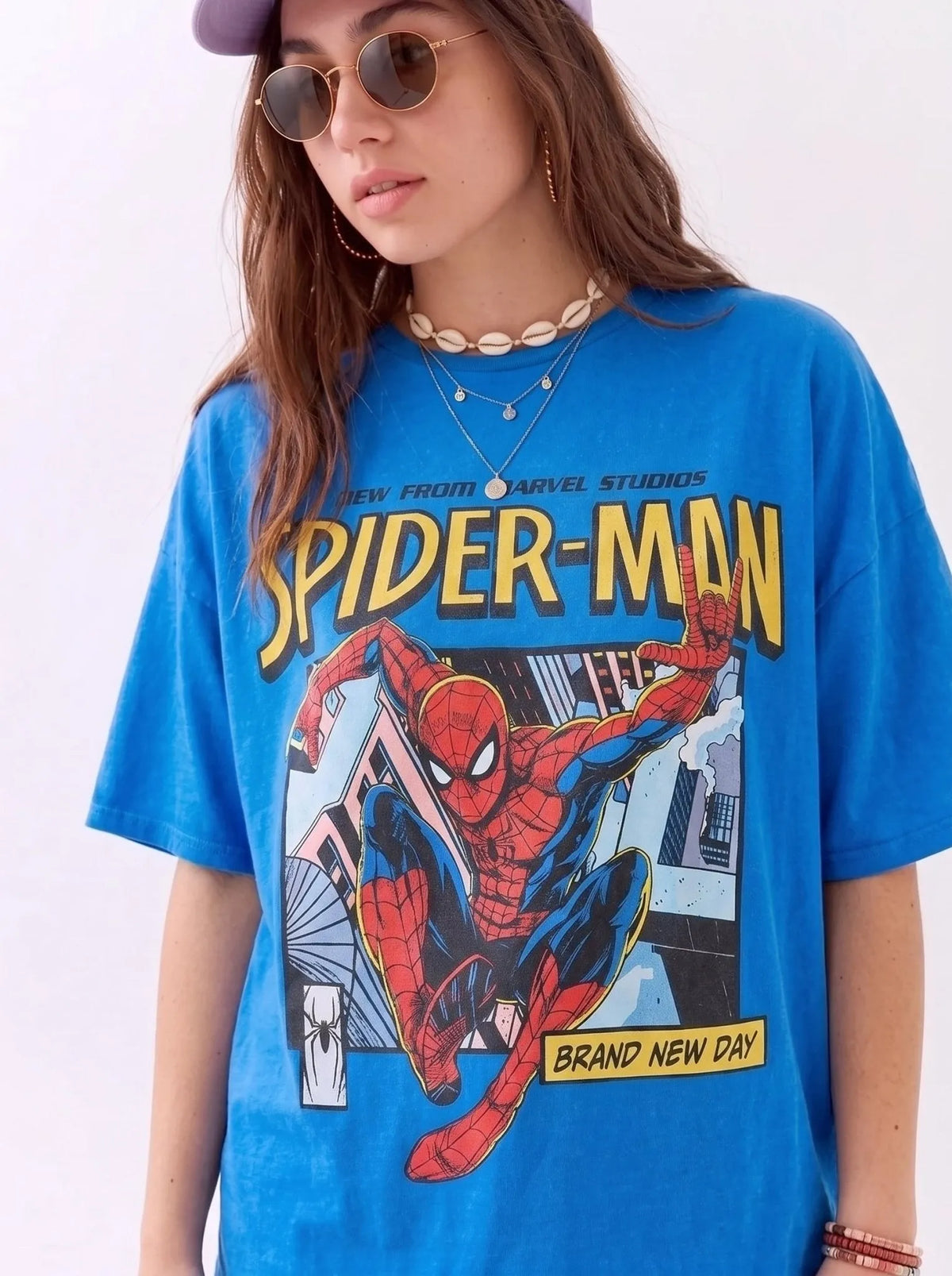 Spider Man Unisex Oversize T-Shirt