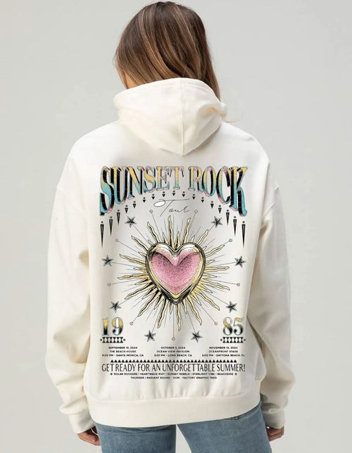 SunSet Rock Oversize Hoodie