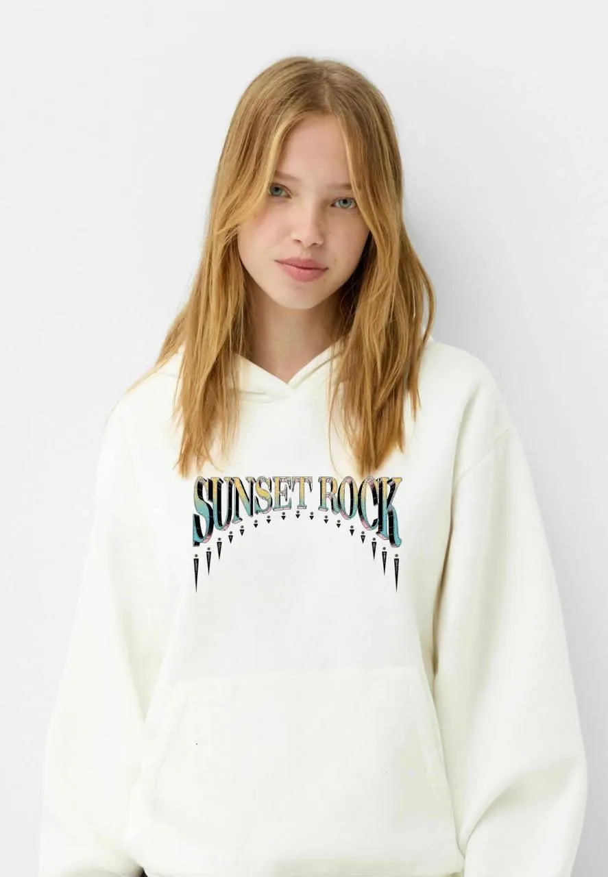 SunSet Rock Oversize Hoodie