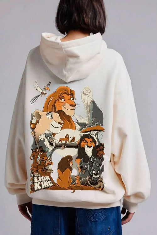 The Lion King Unisex Oversize Cotton Hoodie