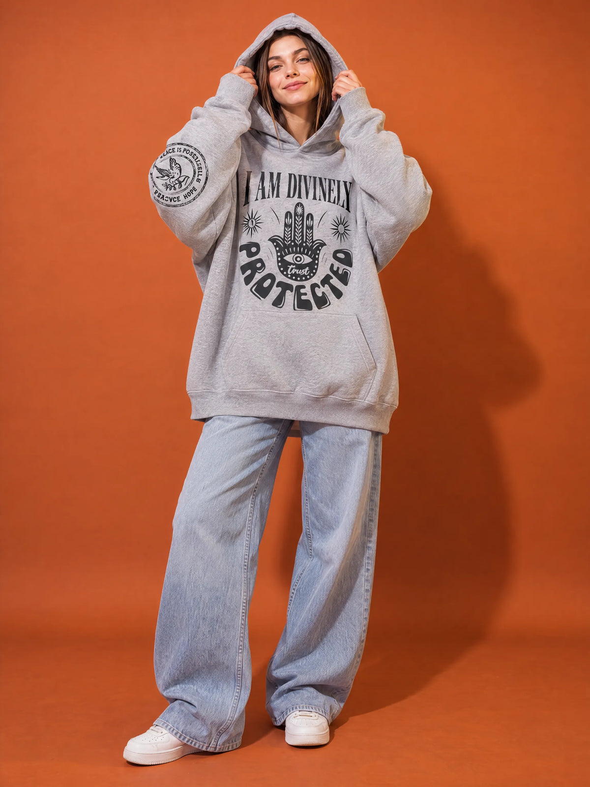 Unisex Oversize Cotton Hoodie
