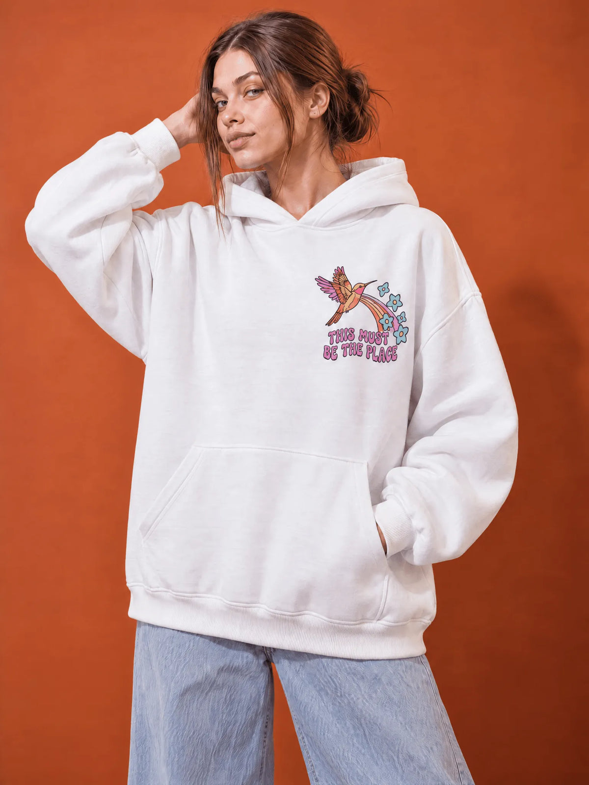 Unisex Oversize Cotton Hoodie