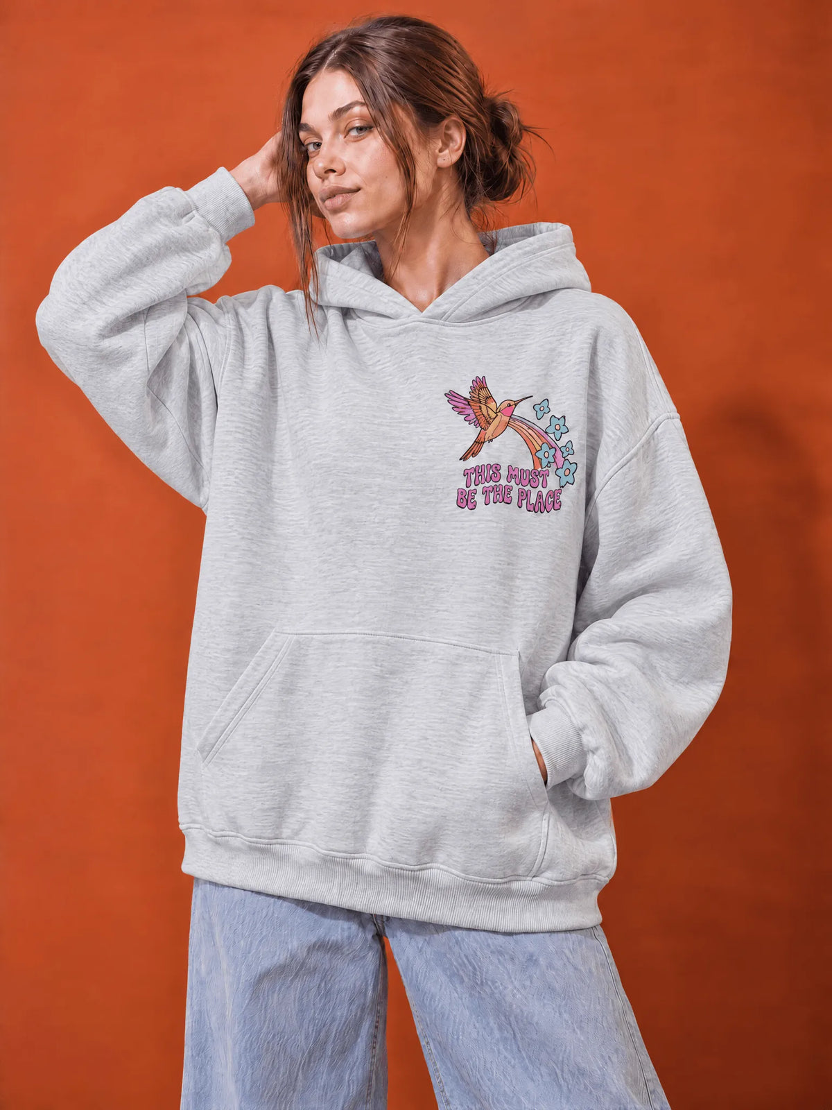 Unisex Oversize Cotton Hoodie
