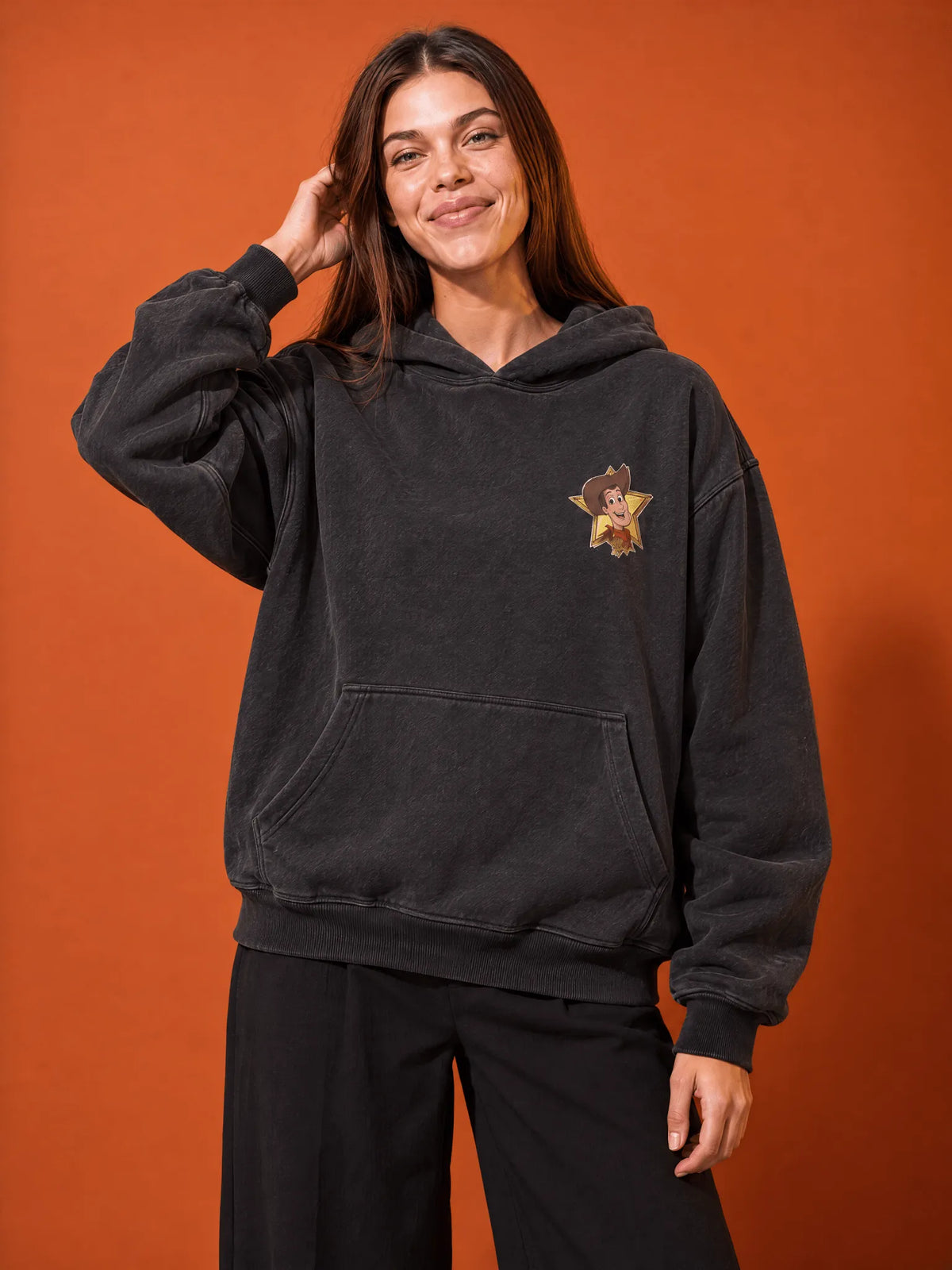 Unisex Oversize Fit Cotton Hoodie