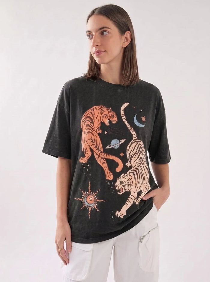 Unisex Oversize Washed T-Shirt