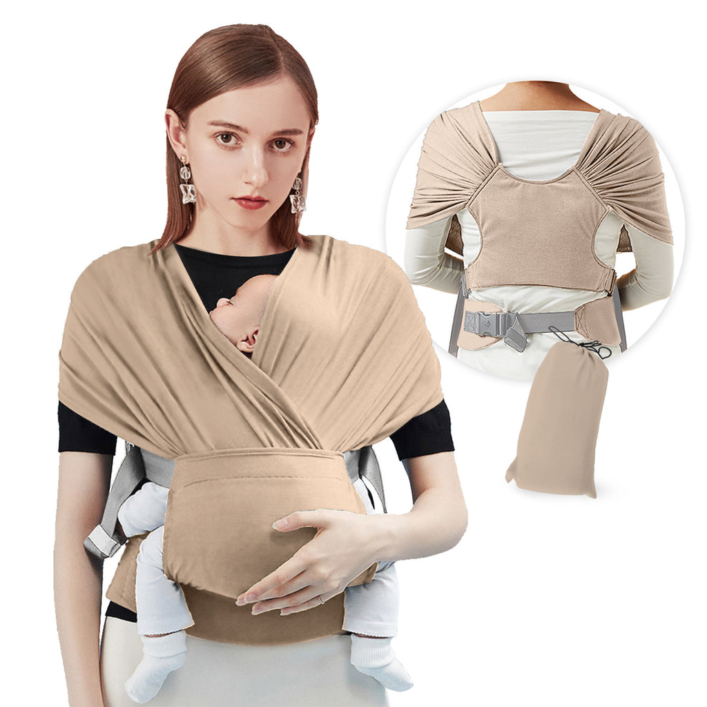 Women's Baby Carrier Sling Four Seasons Light Hemp Gray