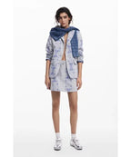Women's Casual Denim Jacket Classic Fit Long Sleeve