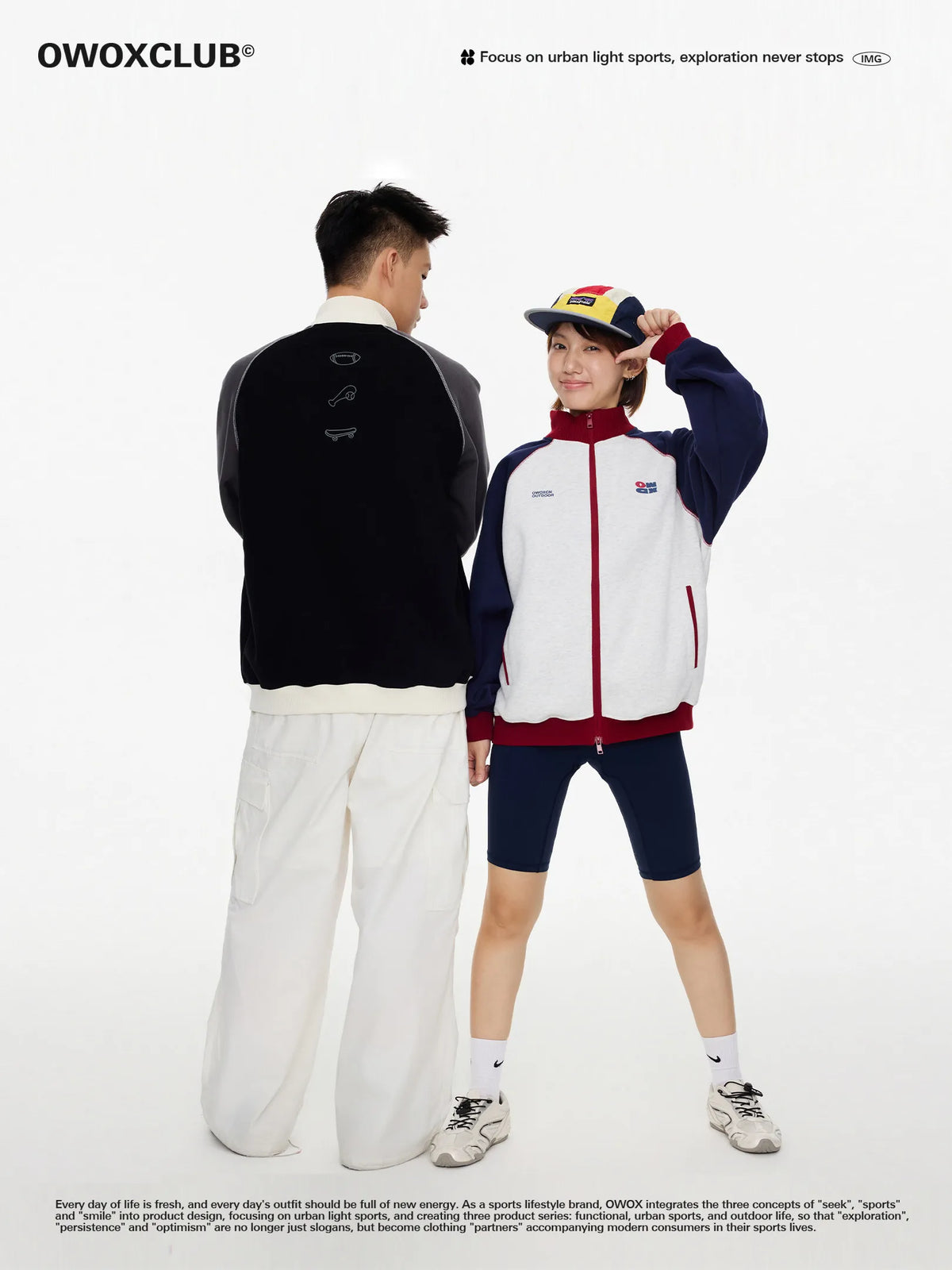 Women's Color-Block Stand Collar Raglan Sports Cardigan Jacket