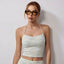 Women's Fitted Sleeveless Shockproof Vest and Shorts Yoga Athletic Set