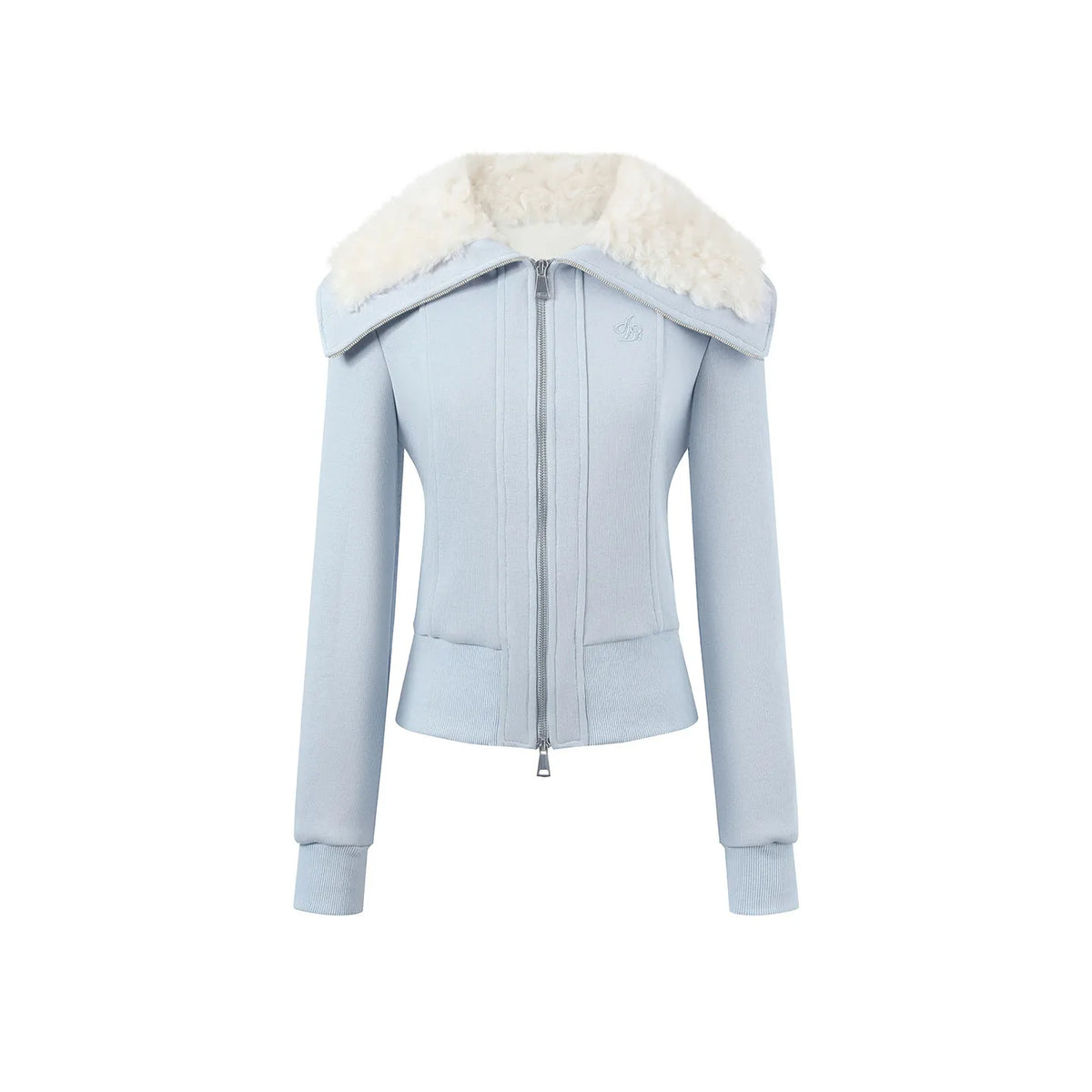 Women's Fleece Lapel Sweatshirt and Sweatpants Casual Set