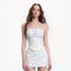 Women's Floral Camisole Crop Top and Skirt Two-Piece Set