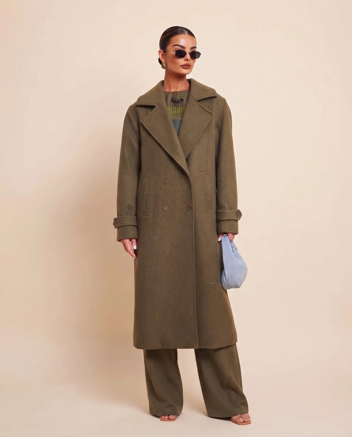Women's Gogh Coat With 2 Pockets