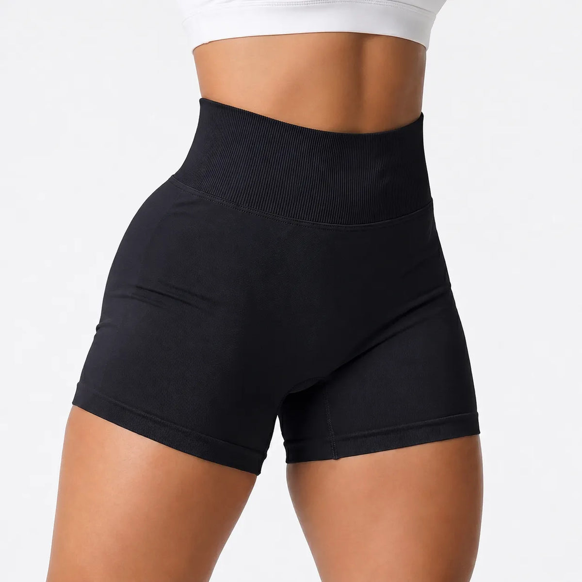 Women's High-Performance Contour Athletic Gym Shorts