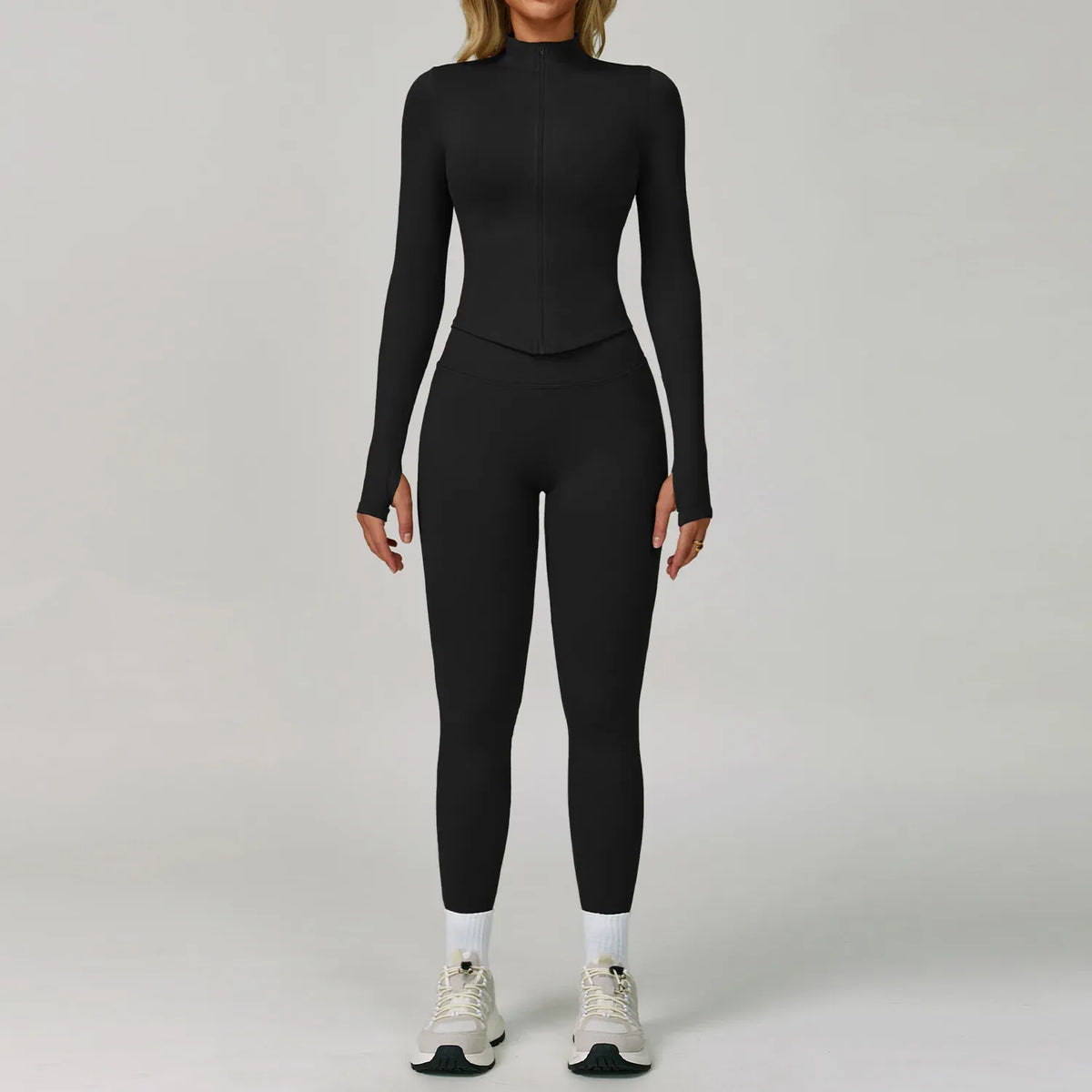Women's High Waist Leggings Sports Bra Workout Outfits Fitness Yoga Set