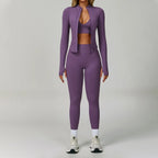 Women's High Waist Leggings Sports Bra Workout Outfits Fitness Yoga Set