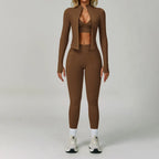 Women's High Waist Leggings Sports Bra Workout Outfits Fitness Yoga Set