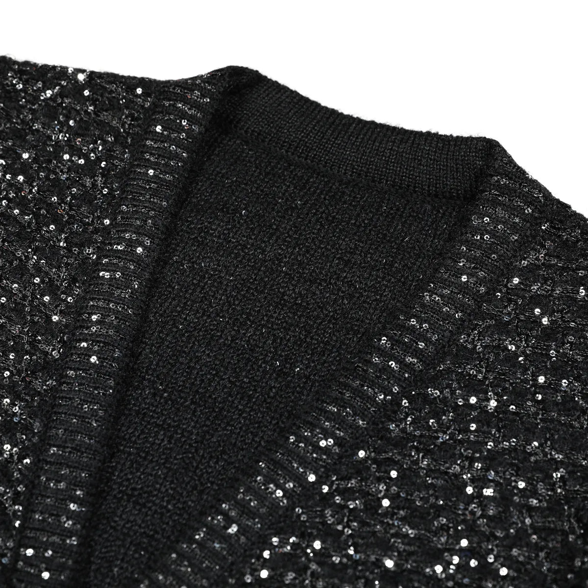Women's Knitted Cardigan | V-Neck Long-Sleeve Sweater Jacket