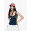 Women's Lace Trim Knit Camisole Tank Top
