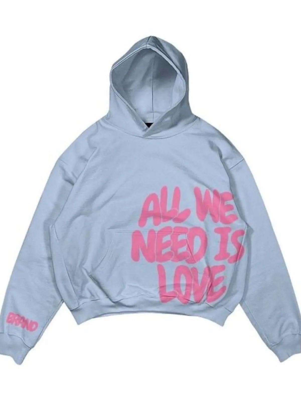 Women's Loose Hoodie Long Sleeve Zip Jacket Sweatshirt