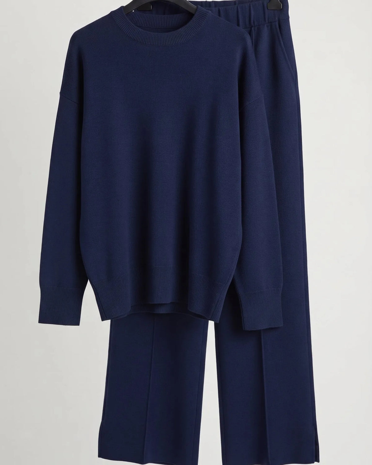 Women's Modest Knit Tricot Pullover Set
