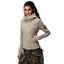 Women's Retro Slim Fit Zip-Up Hooded Jacket