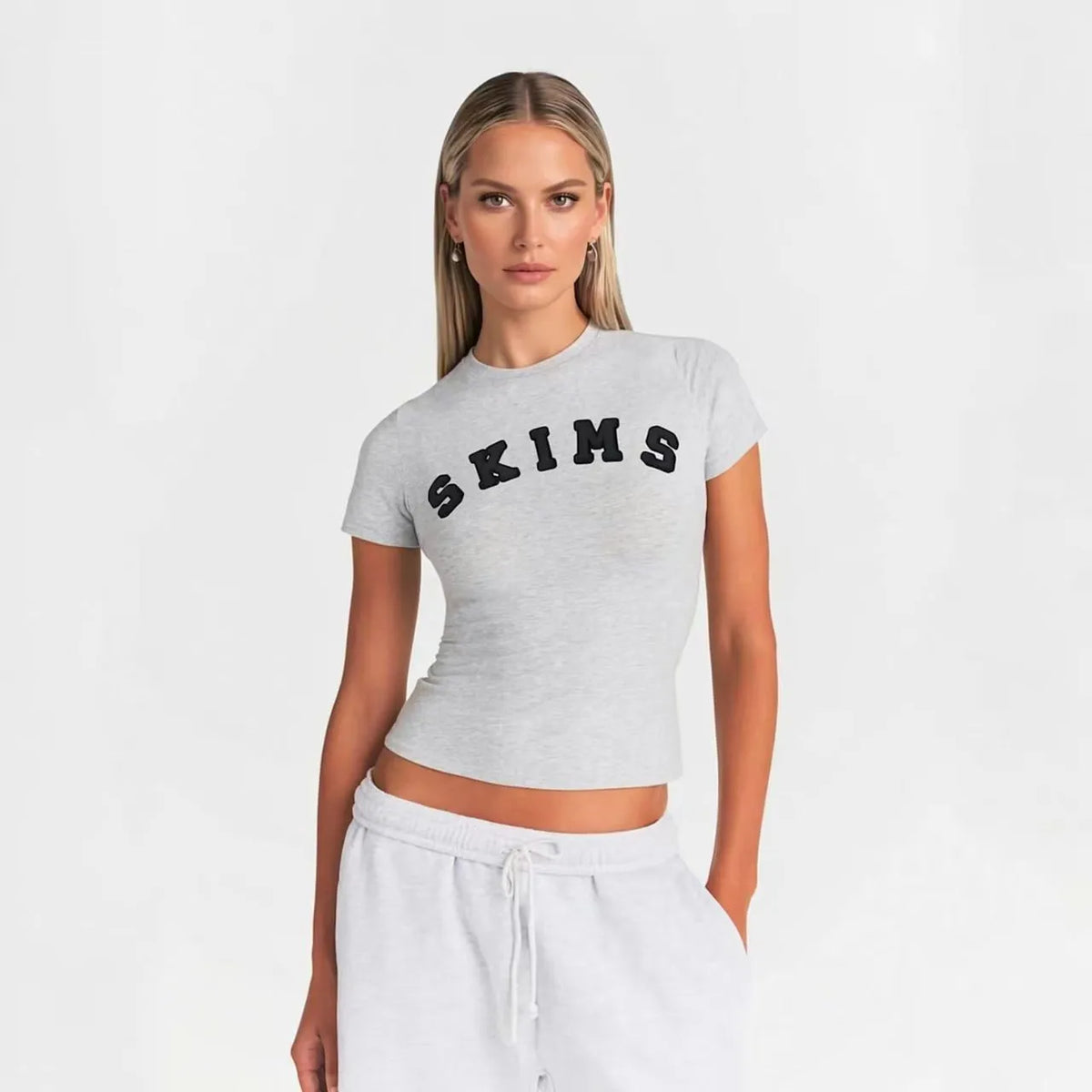 Women's Slim Fit Crewneck Short Sleeve T-Shirt